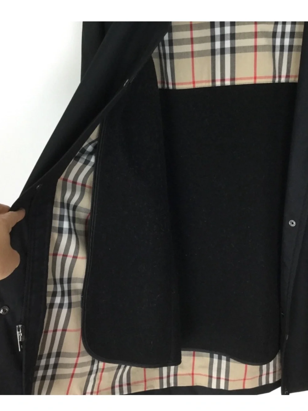 BURBERRY BRITNEY RAIN COAT WITH DETACHABLE FLEECE - Picture 6 of 10
